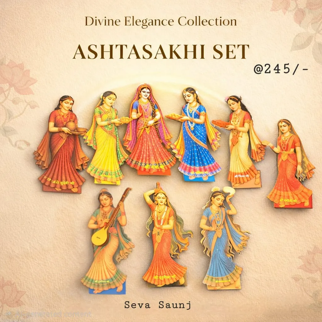 Ashatsakhi Set (Ashatsakhi and Shree Ji)