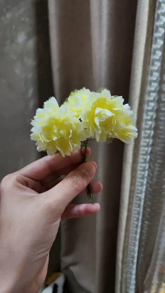 Mini Flower for decoration (Pack of 2)