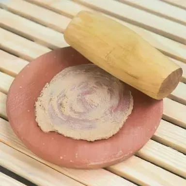 Original Sandalwood (Chandan) Stick and Rubbing Ston (Chakla) Super Quality 1 Piece 35-45 Grams