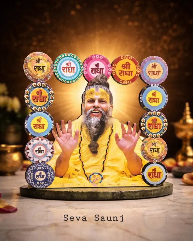 Shri Premanand Ji Maharaj Cut-Out