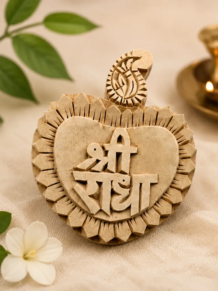Shri Radha Naam Seva Kadamb Wood