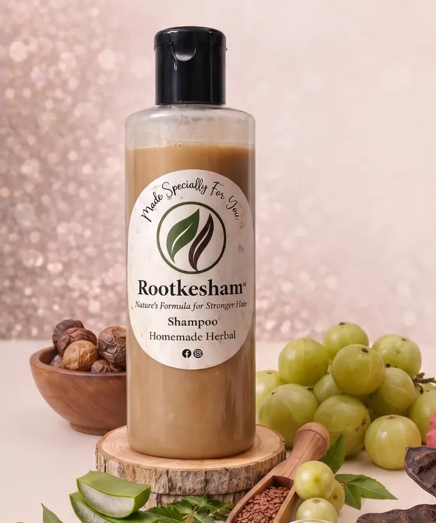 Herbal Shampoo | Root Kesham | Best for Hair- Fall