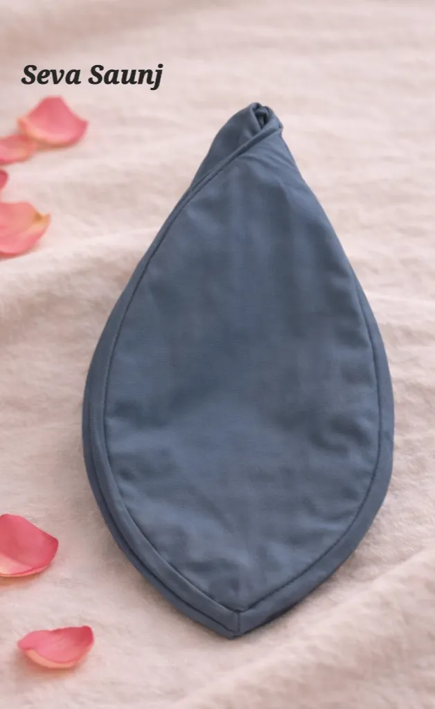 Plain Mala Jholi - Pastel Blue