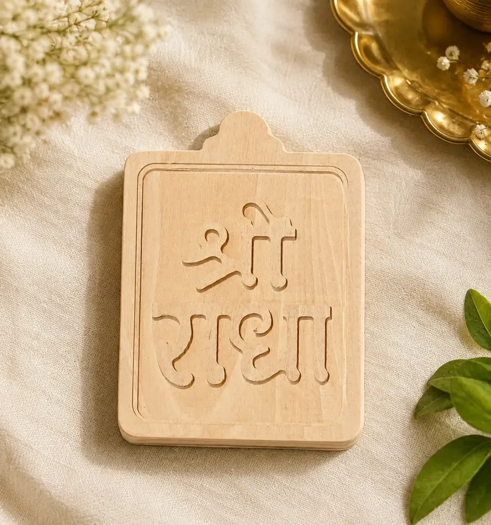 Shri Radha Naam Seva Kadamb Wood