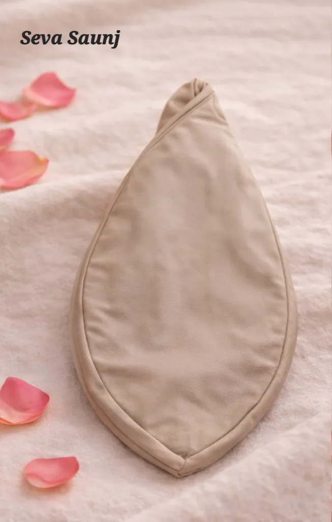 Plain Mala Jholi -Beige